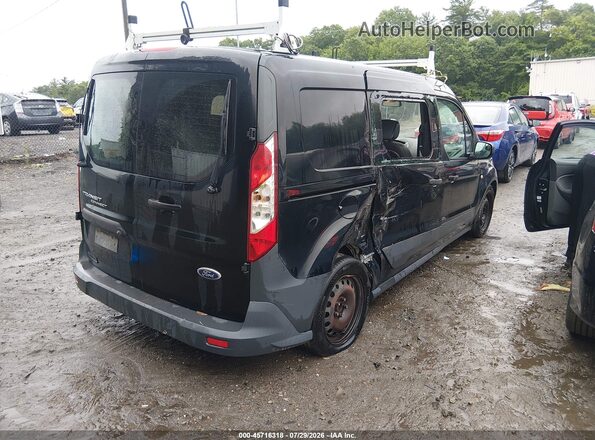 NM0LS7E78G1263845 2016 FORD TRANSIT CONNECT Black Tył prawy