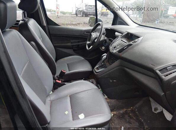 NM0LS7E78G1263845 2016 FORD TRANSIT CONNECT Black Widok wnętrza z przodu