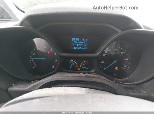 NM0LS7E78G1263845 2016 FORD TRANSIT CONNECT Black Widok tylnych siedzeń