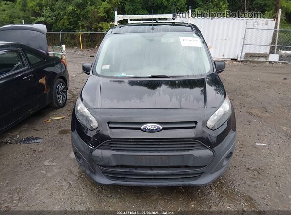 NM0LS7E78G1263845 2016 FORD TRANSIT CONNECT Black Widok zestawu wskaźników