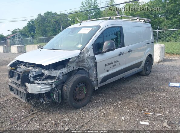 NM0LS7F23K1389977 2019 FORD TRANSIT CONNECT Silver Front left