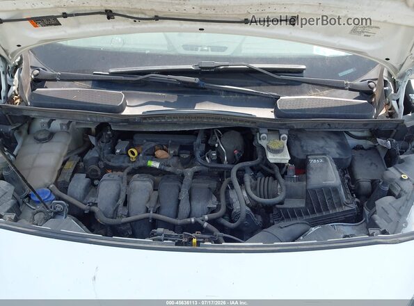 NM0LS7F25K1402857 2019 FORD TRANSIT CONNECT White Вид ззаду