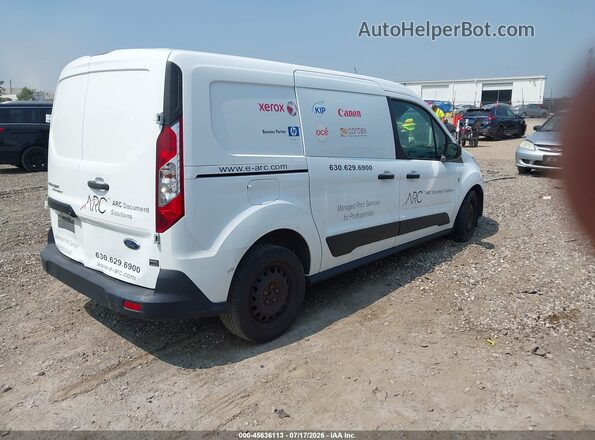 NM0LS7F25K1402857 2019 FORD TRANSIT CONNECT White Задня права чверть