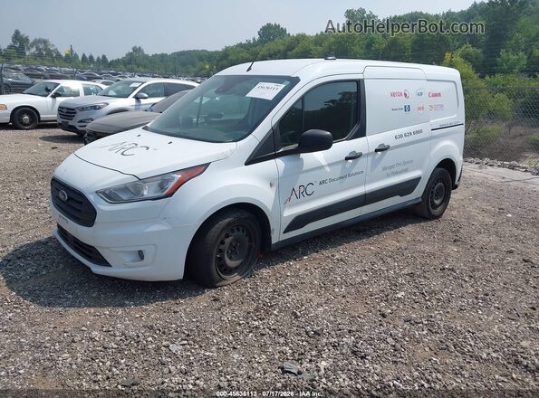 NM0LS7F25K1402857 2019 FORD TRANSIT CONNECT White Передня ліва чверть