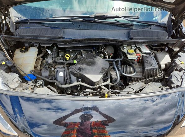 NM0LS7F25K1424647 2019 FORD TRANSIT Black Սալոնի հետևի տեսք