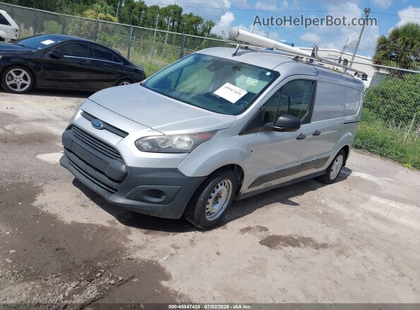 NM0LS7F29M1503290 2021 FORD TRANSIT CONNECT Silver Առջևի ձախ երեք քառորդ տեսարան
