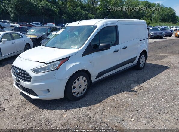 NM0LS7F2XK1382816 2019 FORD TRANSIT CONNECT White Առջևի ձախ երեք քառորդ տեսարան