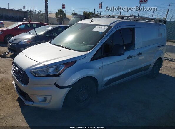 NM0LS7F2XK1409352 2019 FORD TRANSIT CONNECT Silver Передня ліва чверть