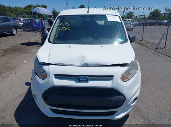 NM0LS7F72H1305782 2017 FORD TRANSIT CONNECT White Widok zestawu wskaźników