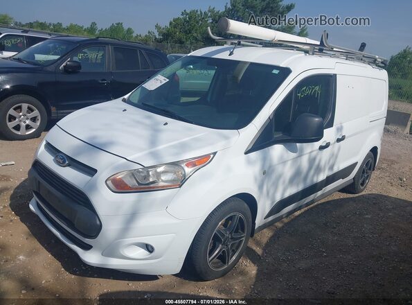 NM0LS7F73G1268868 2016 FORD TRANSIT CONNECT White Առջևի ձախ երեք քառորդ տեսարան