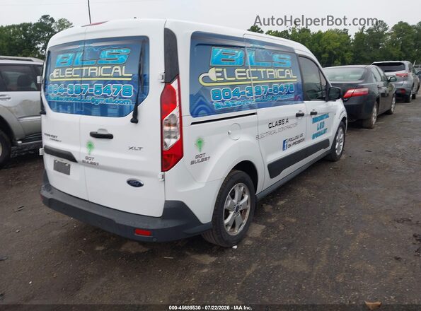 NM0LS7F73J1355399 2018 FORD TRANSIT CONNECT Белый Задняя правая четверть
