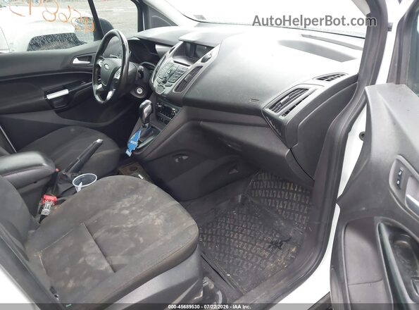 NM0LS7F73J1355399 2018 FORD TRANSIT CONNECT Белый Вид салона спереди