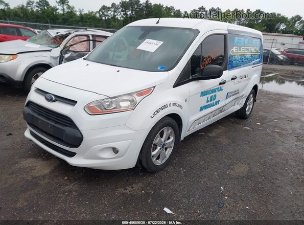NM0LS7F73J1355399 2018 FORD TRANSIT CONNECT Белый Передняя левая четверть