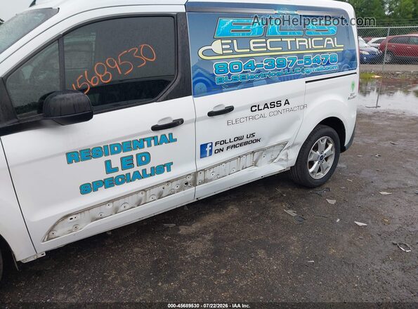 NM0LS7F73J1355399 2018 FORD TRANSIT CONNECT Белый Вид спереди