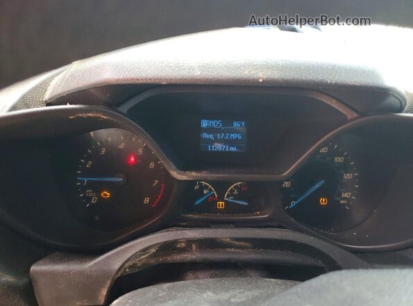 NM0LS7F74G1250752 2016 FORD TRANSIT White Vista del cuadro de instrumentos