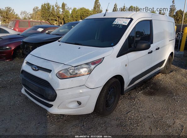 NM0LS7F76G1249571 2016 FORD TRANSIT CONNECT White Vista tres cuartos delantera izquierda