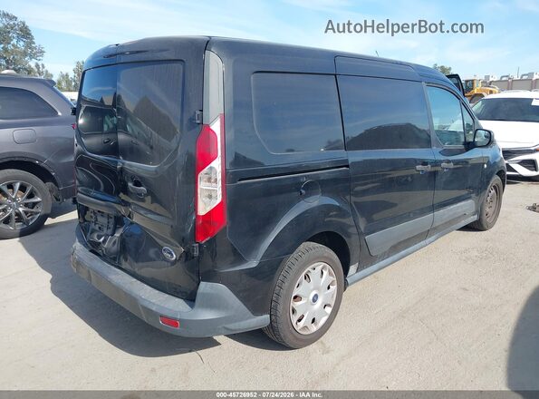 NM0LS7F79G1255705 2016 FORD TRANSIT CONNECT Black Trasero derecho