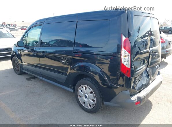 NM0LS7F79G1255705 2016 FORD TRANSIT CONNECT Black Trasero izquierdo