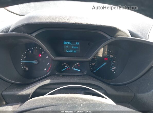 NM0LS7F79G1255705 2016 FORD TRANSIT CONNECT Black Vista de los asientos traseros