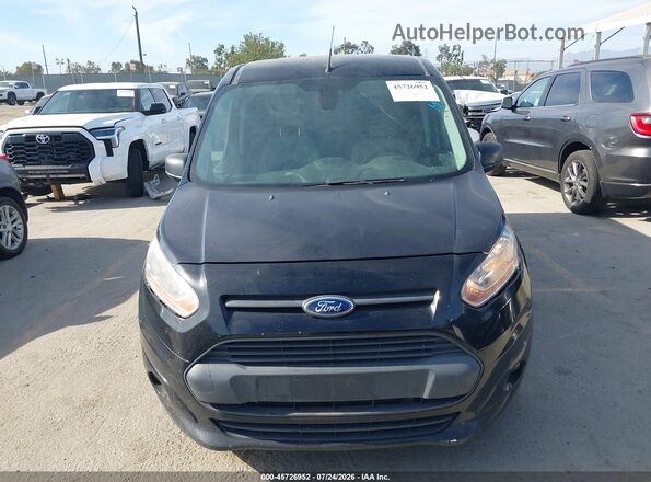 NM0LS7F79G1255705 2016 FORD TRANSIT CONNECT Black Vista del cuadro de instrumentos