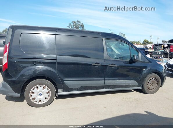 NM0LS7F79G1255705 2016 FORD TRANSIT CONNECT Black Vista interior trasera