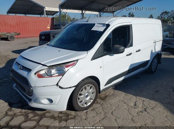 NM0LS7F79G1289630 2016 FORD TRANSIT CONNECT White Vista tres cuartos delantera izquierda