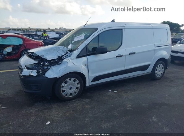 NM0LS7S24N1518321 2022 FORD TRANSIT CONNECT Белый Передняя левая четверть