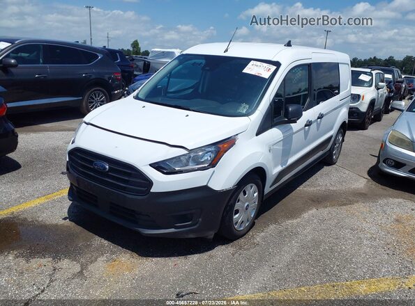 NM0LS7S26N1542488 2022 FORD TRANSIT CONNECT White Առջևի ձախ երեք քառորդ տեսարան