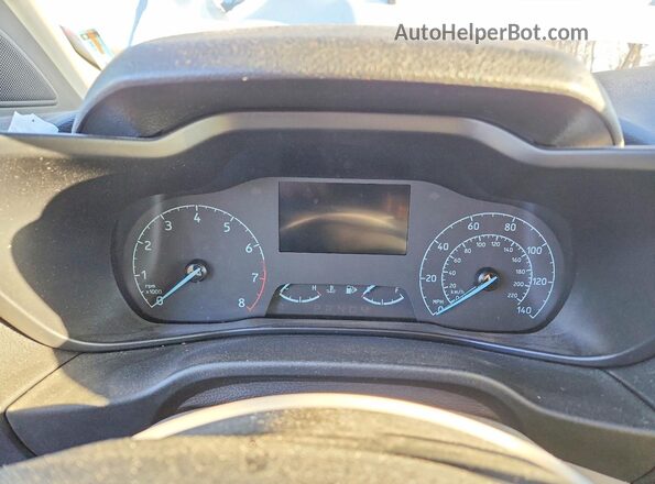 NM0LS7T23P1565941 2023 FORD TRANSIT White Вид щитка приладів