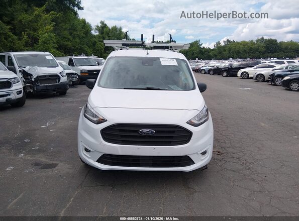 NM0LS7T26P1548633 2023 FORD TRANSIT CONNECT White Instrument cluster view