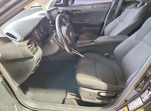 NMTKHMBX0JR003397 2018 TOYOTA C-HR Black Вид салону спереду