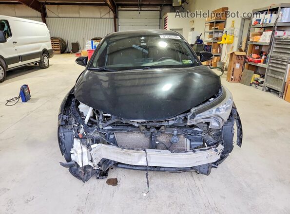 NMTKHMBX0JR003397 2018 TOYOTA C-HR Black Вид спереду