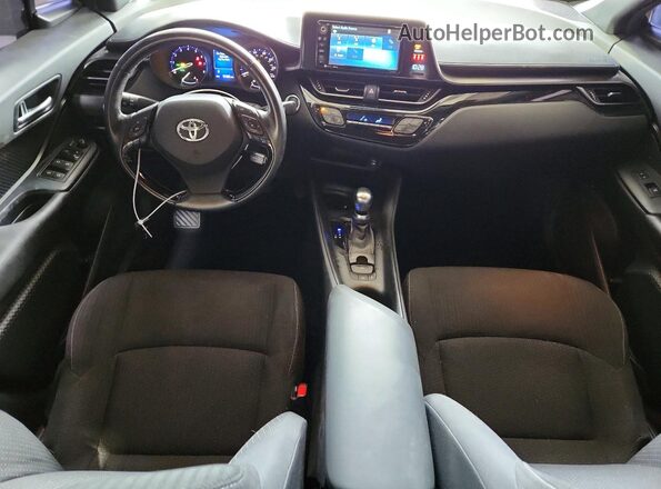 NMTKHMBX0JR003397 2018 TOYOTA C-HR Black Вид панелі приладів