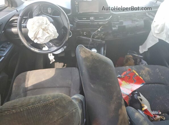 NMTKHMBX0JR021835 2018 TOYOTA C-HR Charcoal Առջևի վահանակի տեսք