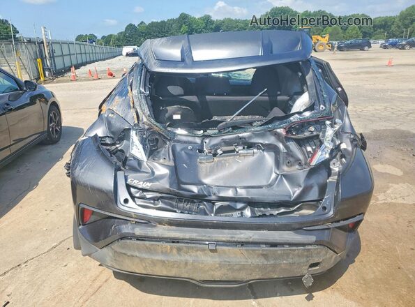 NMTKHMBX0JR021835 2018 TOYOTA C-HR Charcoal Հետևի տեսք
