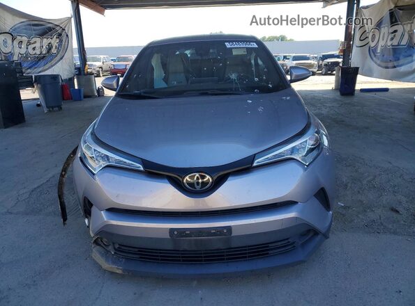 NMTKHMBX0JR023634 2018 TOYOTA C-HR Silver Vista frontal