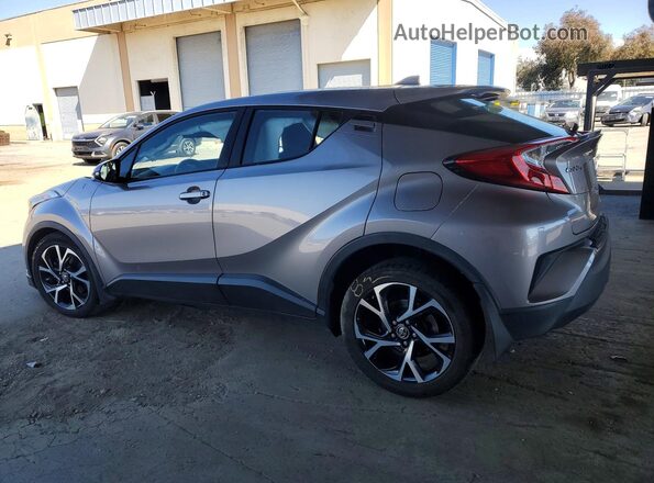 NMTKHMBX0JR023634 2018 TOYOTA C-HR Silver Trasero izquierdo