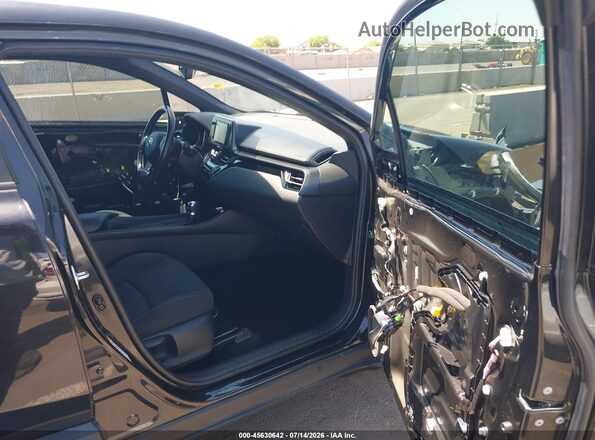 NMTKHMBX0JR034603 2018 TOYOTA C-HR Black Սալոնի դիմացի տեսք