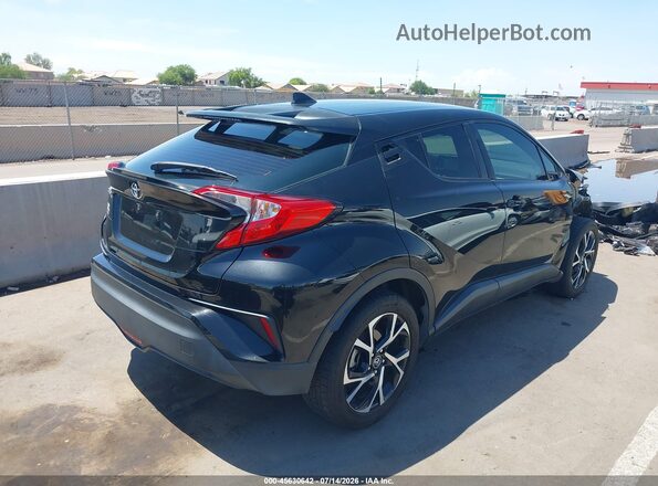 NMTKHMBX0JR034603 2018 TOYOTA C-HR Black Հետևի աջ