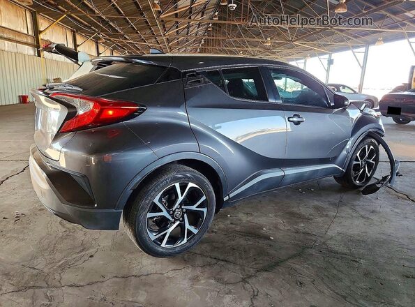 NMTKHMBX0JR034634 2018 TOYOTA C-HR Gray Rear right