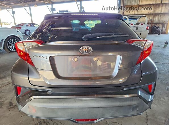 NMTKHMBX0JR034634 2018 TOYOTA C-HR Gray Rear view