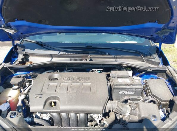NMTKHMBX0JR035119 2018 TOYOTA C-HR Blue Widok z tyłu