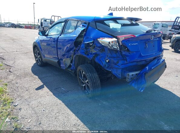 NMTKHMBX0JR035119 2018 TOYOTA C-HR Blue Tył lewy