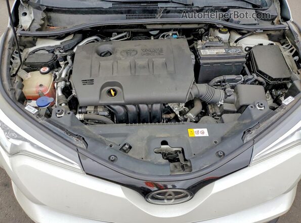 NMTKHMBX0JR040692 2018 TOYOTA C-HR White Вид підкапотного простору