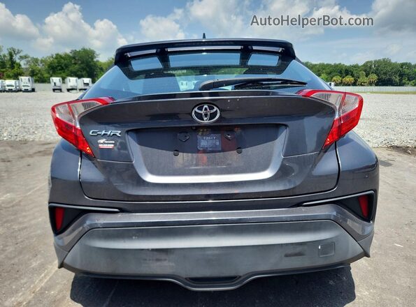 NMTKHMBX0JR043544 2018 TOYOTA C-HR Gray Widok z tyłu