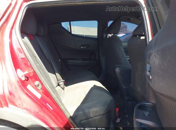 NMTKHMBX0JR057802 2018 TOYOTA C-HR Red Widok naklejki z numerem VIN