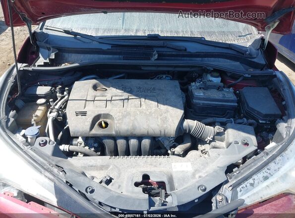 NMTKHMBX0JR057802 2018 TOYOTA C-HR Red Widok z tyłu
