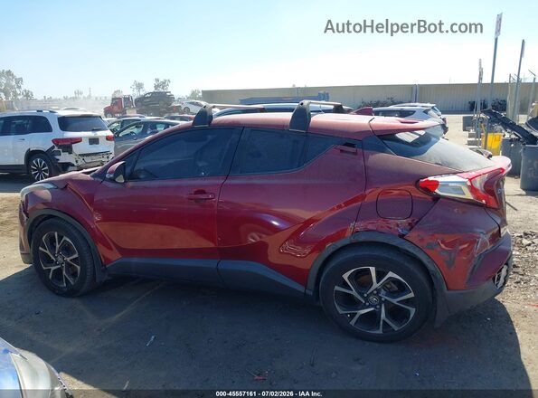 NMTKHMBX0JR057802 2018 TOYOTA C-HR Red Widok wnętrza 360 stopni