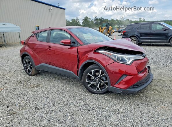NMTKHMBX0KR093961 2019 TOYOTA C-HR Красный Передняя правая четверть