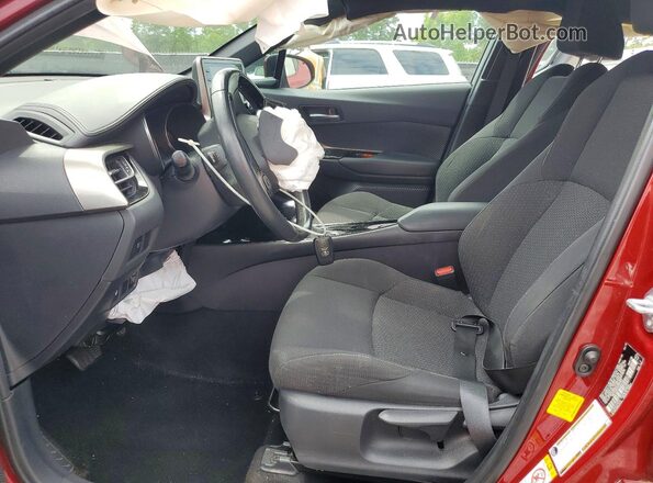 NMTKHMBX0KR093961 2019 TOYOTA C-HR Красный Вид салона спереди